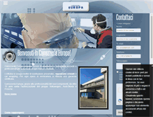 Tablet Screenshot of carrozzeriaeuropasnc.net